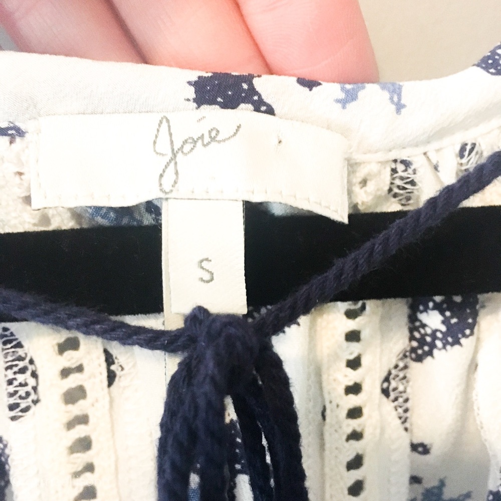 ✨Joie | Eniko Tribal Print Silk Tassel Tank - Picture 4 of 8